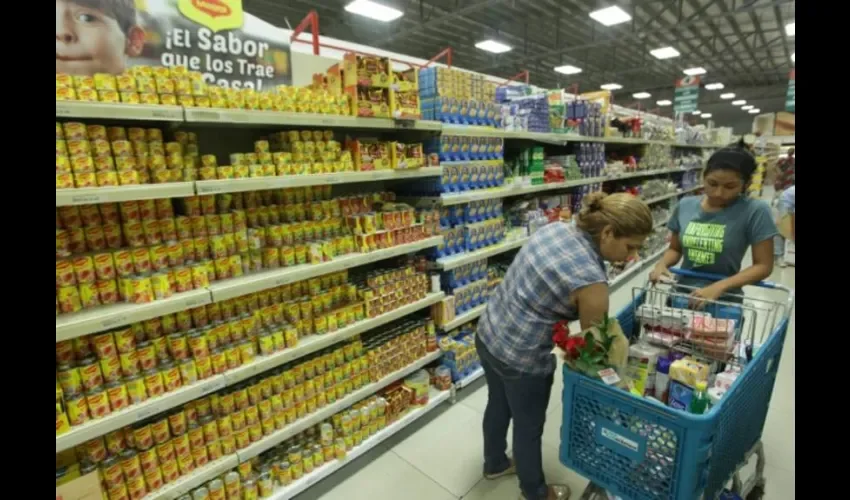 Foto ilustrativa del supermercado. 