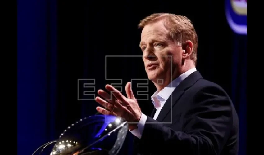 Foto ilustrativa del   comisionado Roger Goodell.