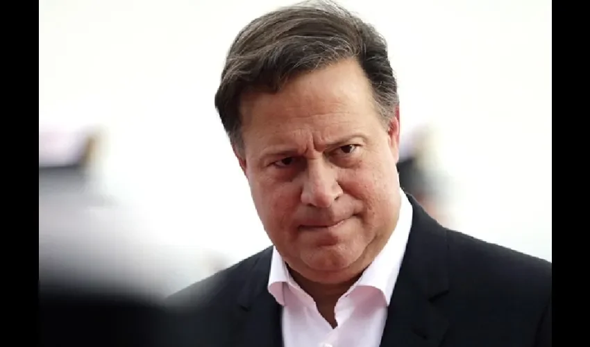 Foto ilustrativa  del exmandatario Juan Carlos Varela. 