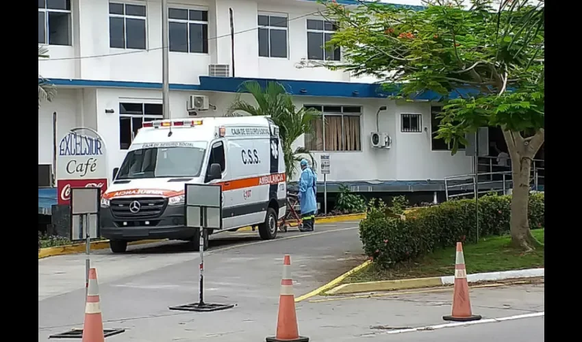 Hospital Rafael Hernández, donde permanecen 63 personas por COVID-19.