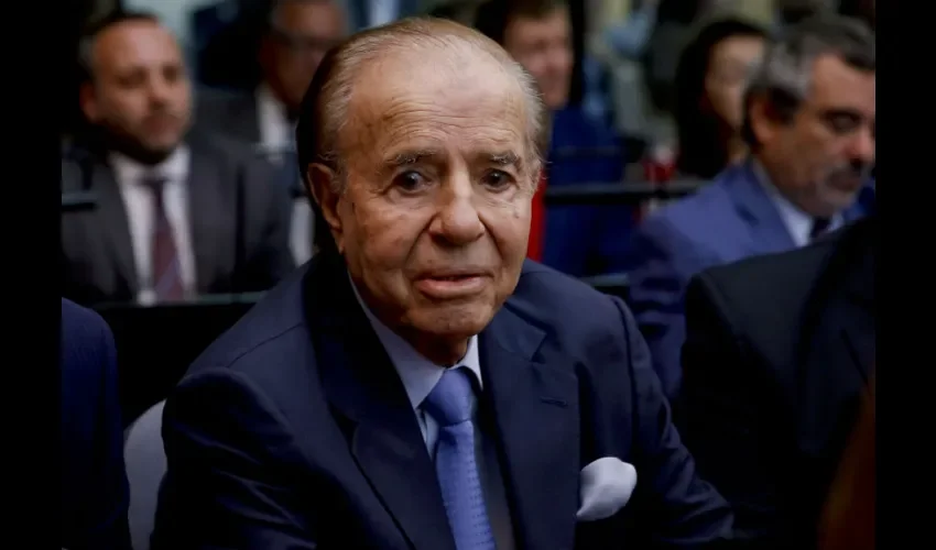 Carlos Menem. 