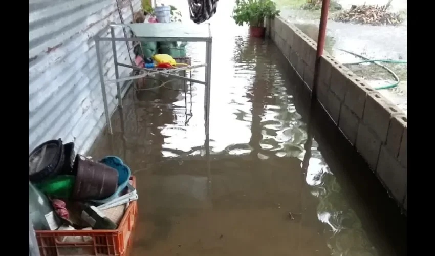 Foto ilustrativa de las inundaciones. 