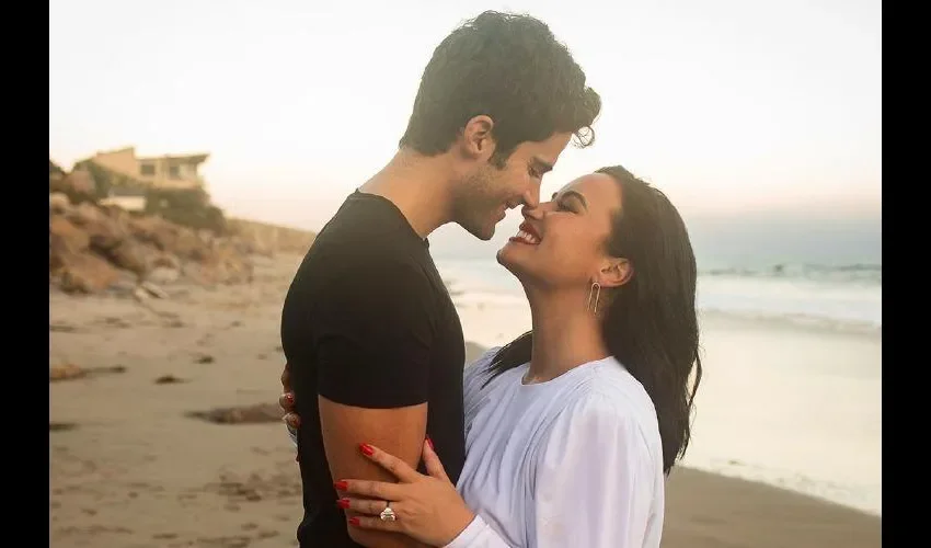 Lovato, tiene 27 años, y Ehrich tiene 29 años. Foto: Instagram