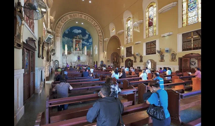 Foto ilustrativa de la capilla. 