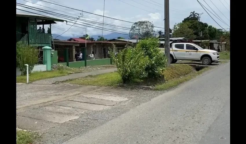 Foto ilustrativa del área del incidente. 