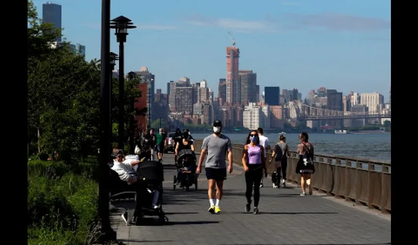 Foto ilustrativa de la ciudad de Nueva York. 