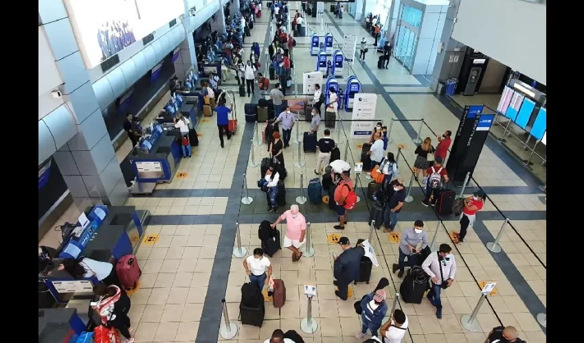 Foto ilustrativa del aeropuerto. 