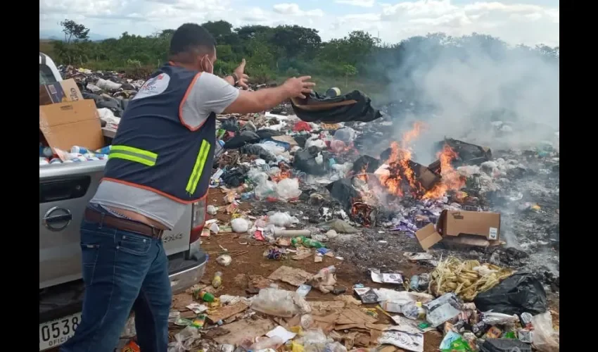 Foto ilustrativa de la basura. 