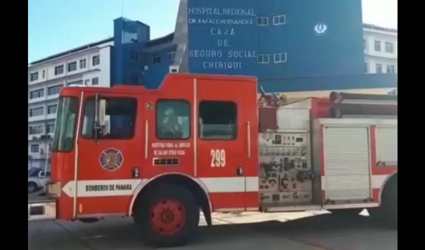 Bomberos. 