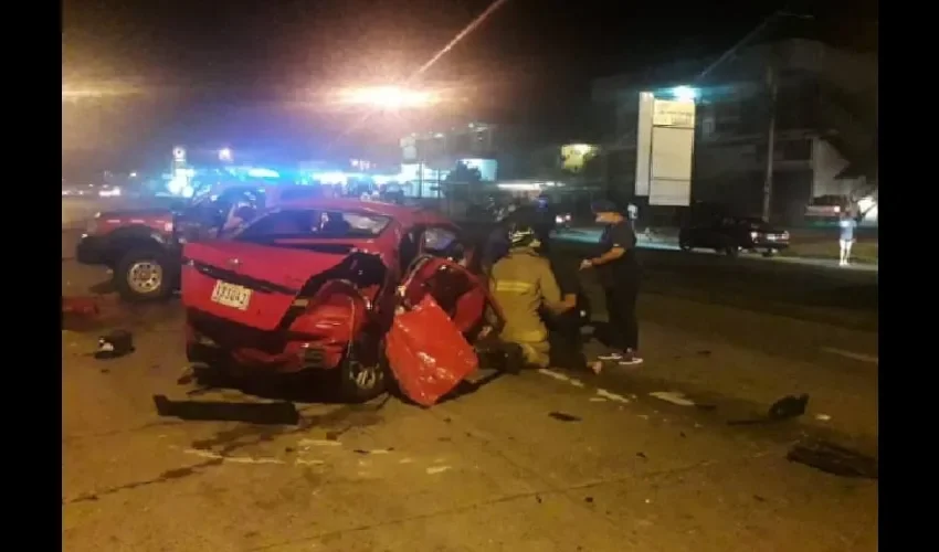 Foto ilustrativa del fatal accidente. 