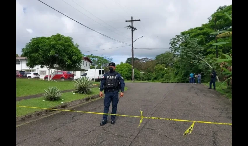 Foto ilustrativa del área del incidente. 