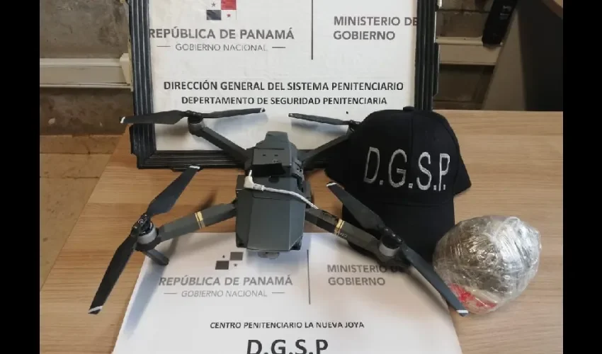 Foto ilustrativa del dron. 