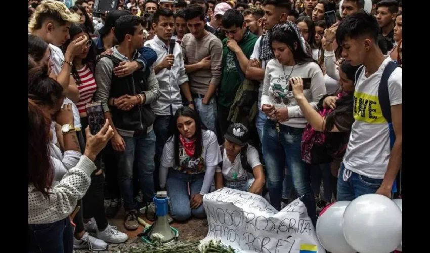 Foto ilustrativa de las manifestaciones. 