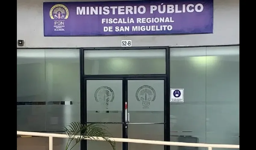 Foto ilustrativa del Ministerio Público. 