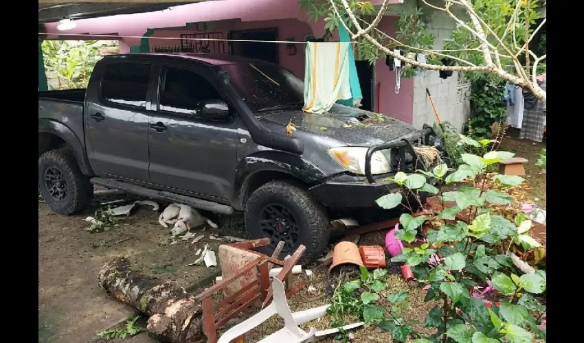 Foto ilustrativa del accidente. 