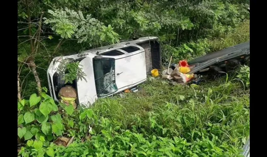 Foto: Al menos ocho heridos en dos accidentes en 24 horas. 