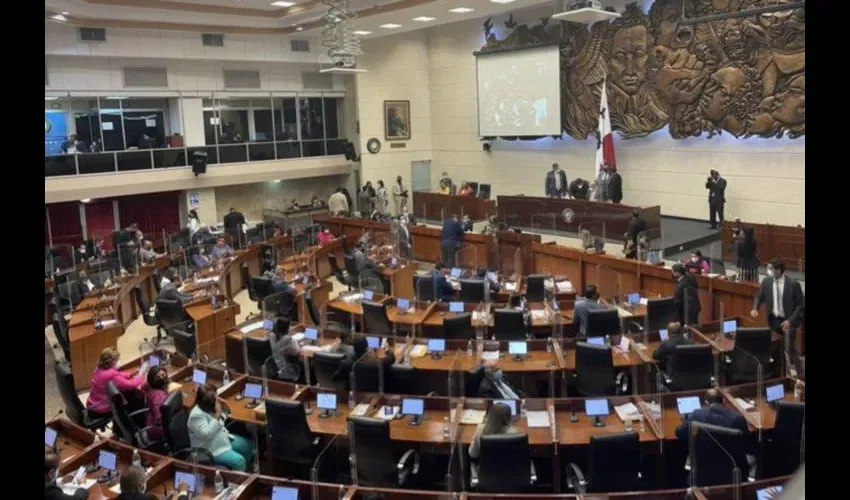 El pasado 14 de septiembre se  suspendió la discusión de las reformas electorales. Foto: Redes Sociales