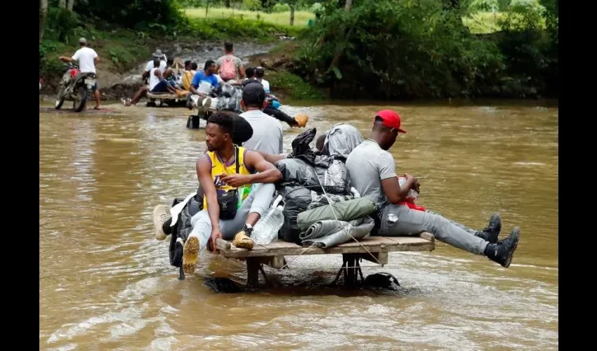 Foto ilustrativa de migrantes. EFE. 