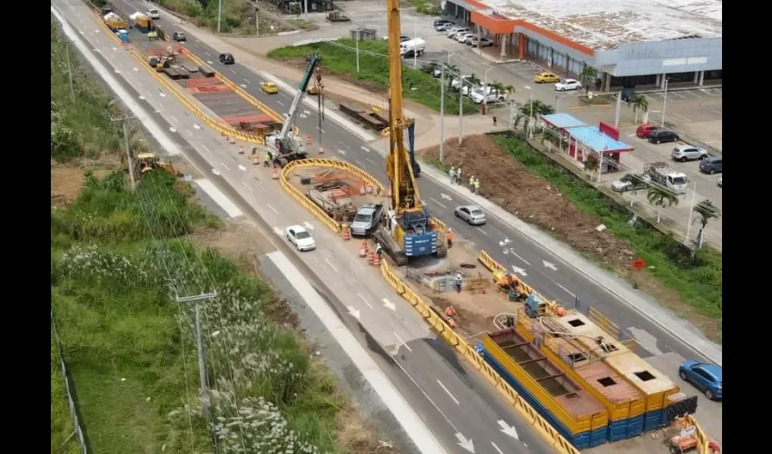 Foto ilustrativa de la Línea 3 del Metro de Panamá. 