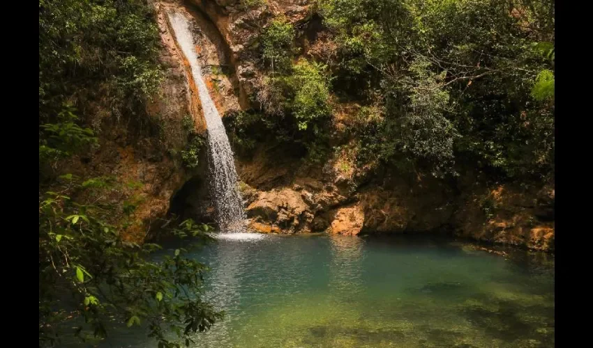 Foto ilustrativa de una cascada. 