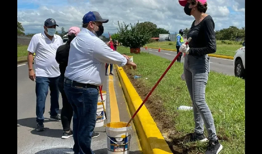 Foto ilustrativa de la señalización. 