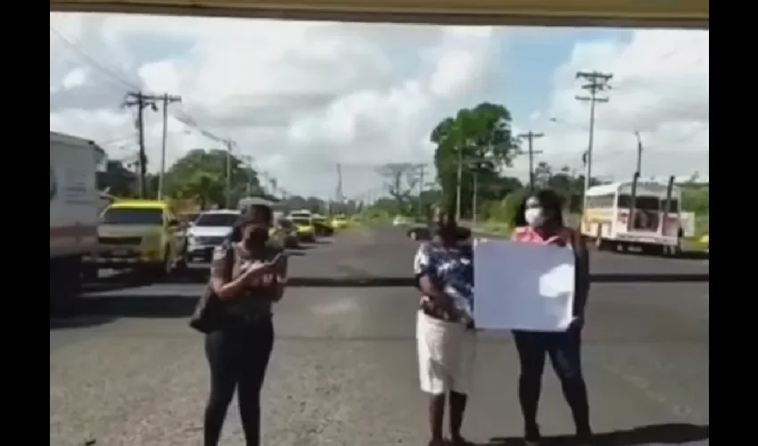 Foto ilustrativa de las protestas. 