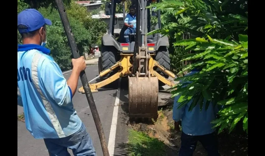 Foto ilustrativa de los trabajos de mantenimiento.