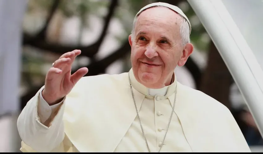 Foto ilustrativa del  papa Francisco. 