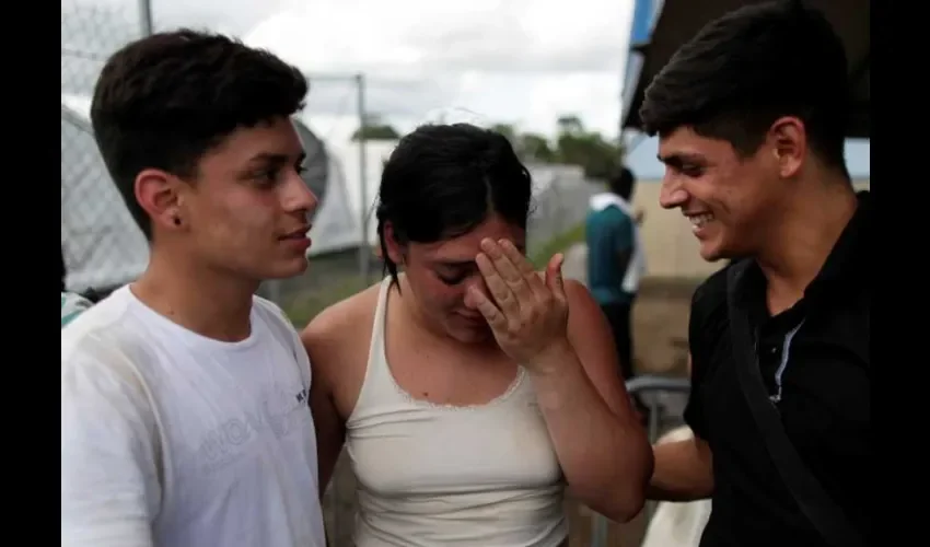 Foto ilustrativa de migrantes venezolanos. EFE. 