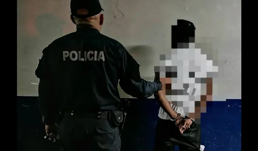 Foto ilustrativa de la detención. 