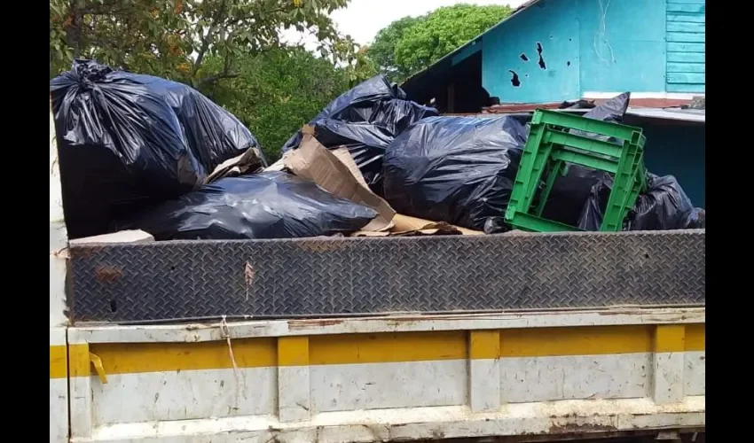 Foto ilustrativa de la recolección de basura. 