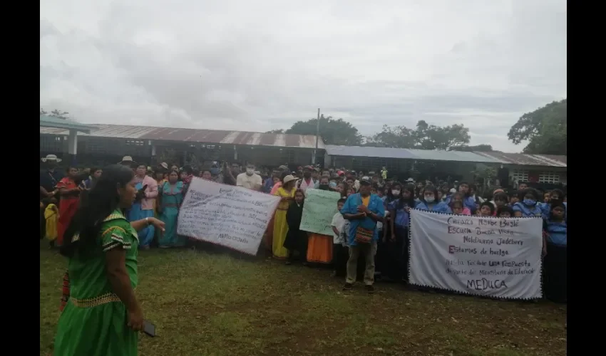 Sus protestas han sido pacíficas. 