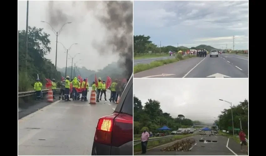 Fotos: @traficoCpanama.