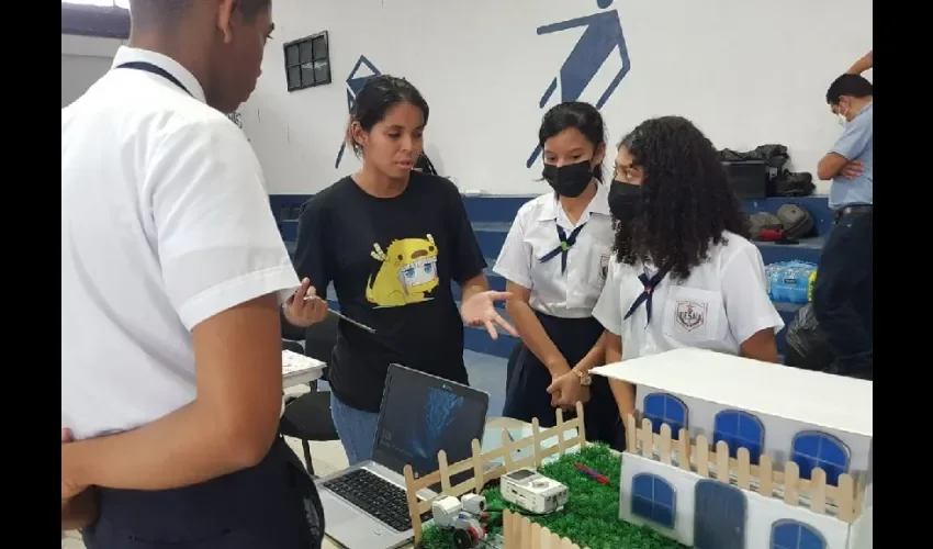 Vista de los estudiantes participantes.