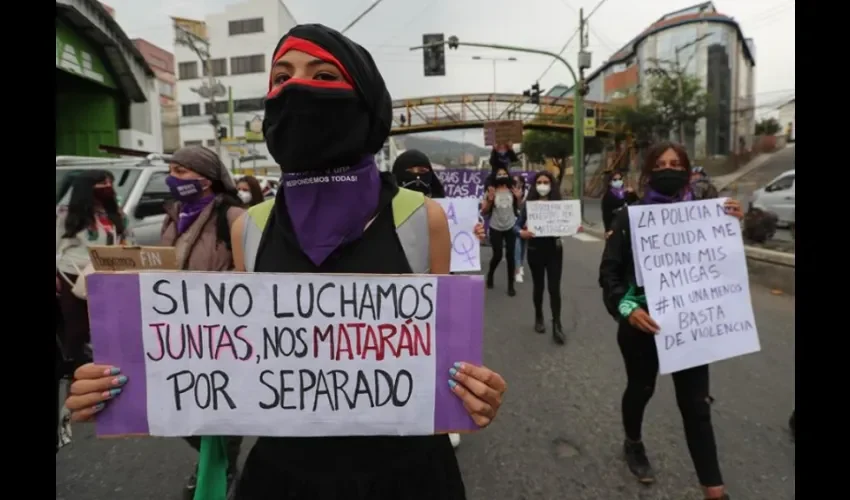 Cada vez son más las protestas públicas que se realizan para hacer eco a la denuncia. 