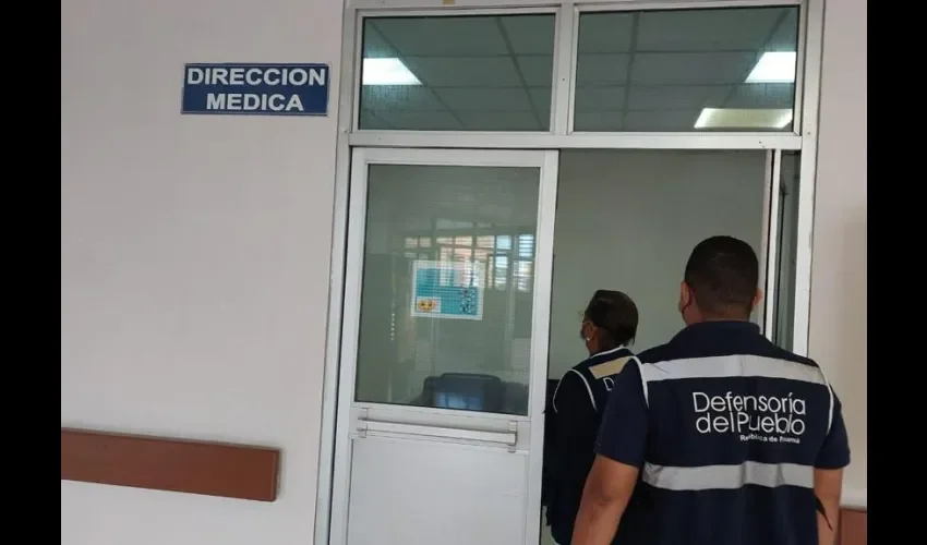 Vista de la sala de emergencias. 