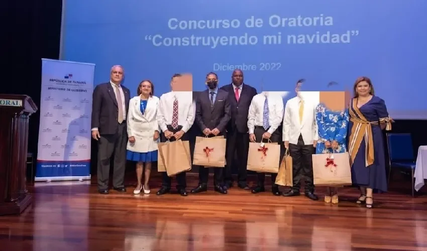 Entrega de los premios. 