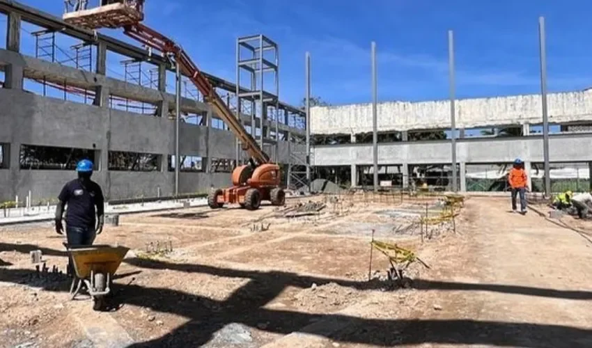 Los trabajos avanzan sin contratiempos. 