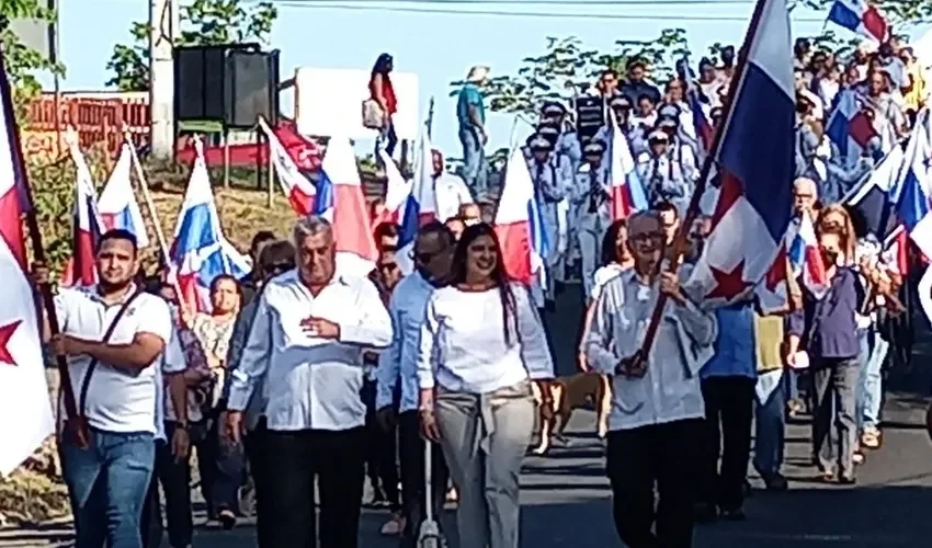 Recorrido en La Chorrera. 