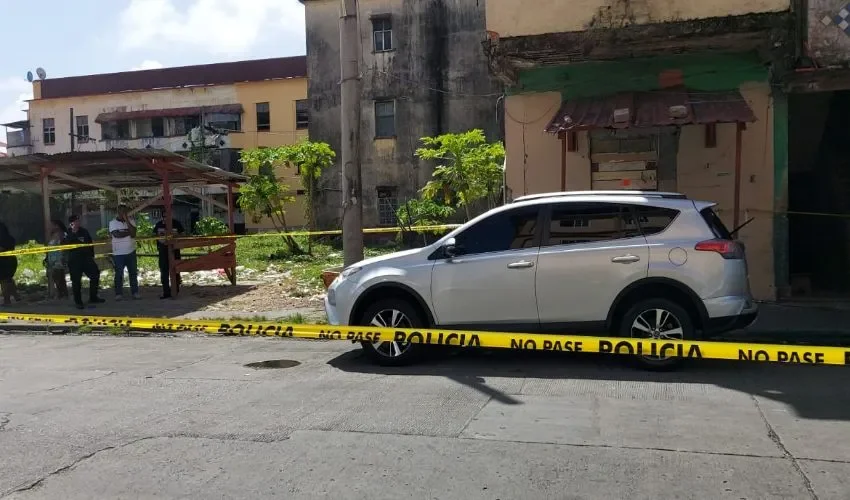 Vista del área del incidente. 