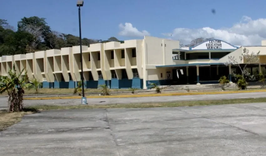 Vista del colegio.