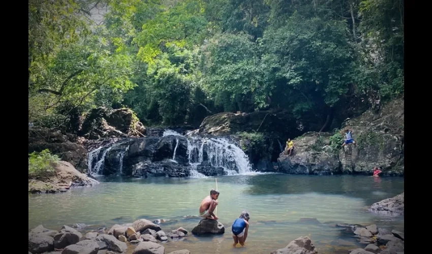 El chorro de Santa Clara es uno de los sitios turísticos de este distrito. Foto / Ana Quinchoa. 