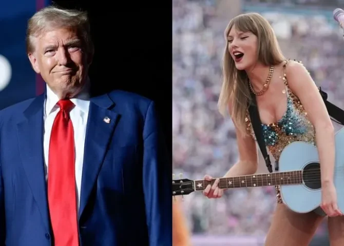  Trump expresa su desagrado por Taylor Swift tras su apoyo a Kamala Harris  