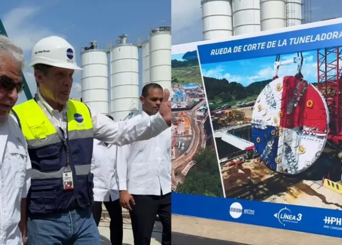  La tuneladora 'Panamá' da inicio a la construcción del túnel de la Línea 3 del Metro 