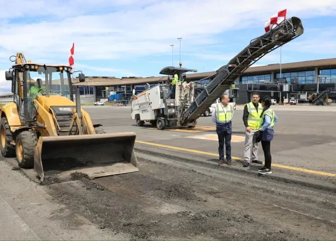  Aeropuerto de Tocumen inició reparaciones urgentes en calles de rodaje de la T2, tras fallas que impactan 11 puentes de abordaje 