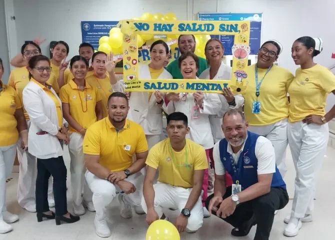  Celebran Día Mundial de la Salud Mental en la Policlínica de Betania 