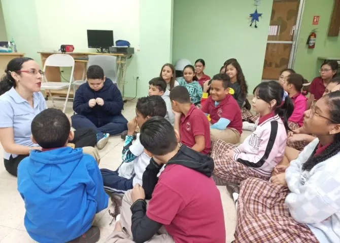  Niños aprenden sobre la importancia de las fibras en el Centro Educativo San Antonio 