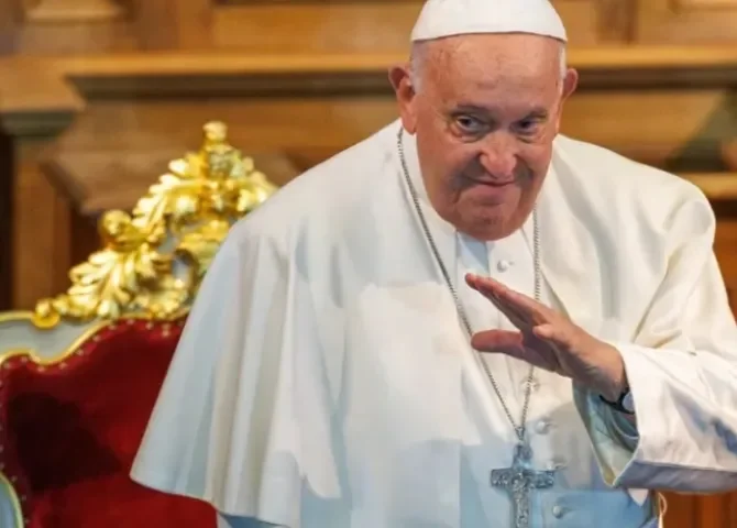  El papa Francisco. EFE/EPA/OLIVIER MATTHYS/ Archivo 