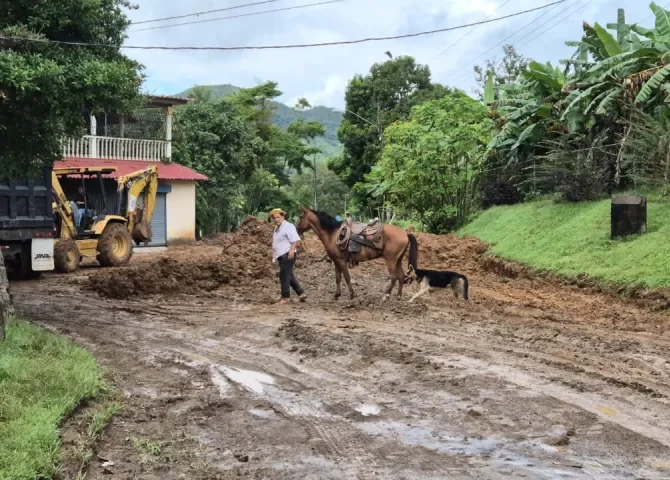  Comunidades incomunicadas en Herrera exigen reparación urgente de carretera en mal estado 