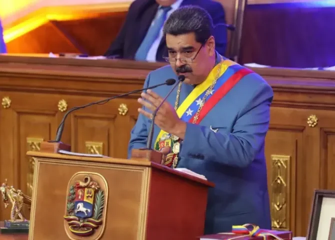  El presidente de Venezuela, Nicolás Maduro, en una fotografía de archivo. EFE/ Miguel Gutiérrez 